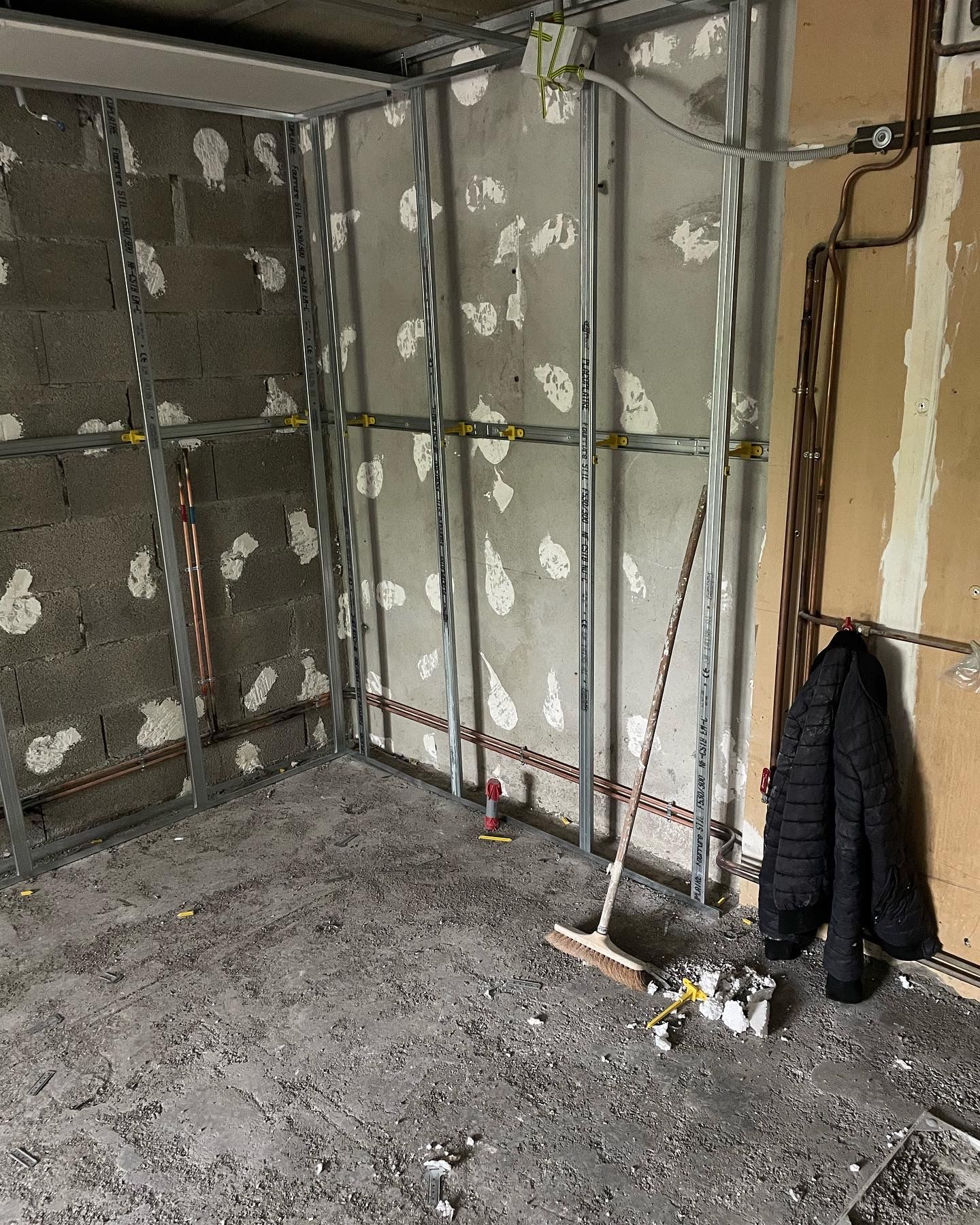 Placo peinture cloison Lyon