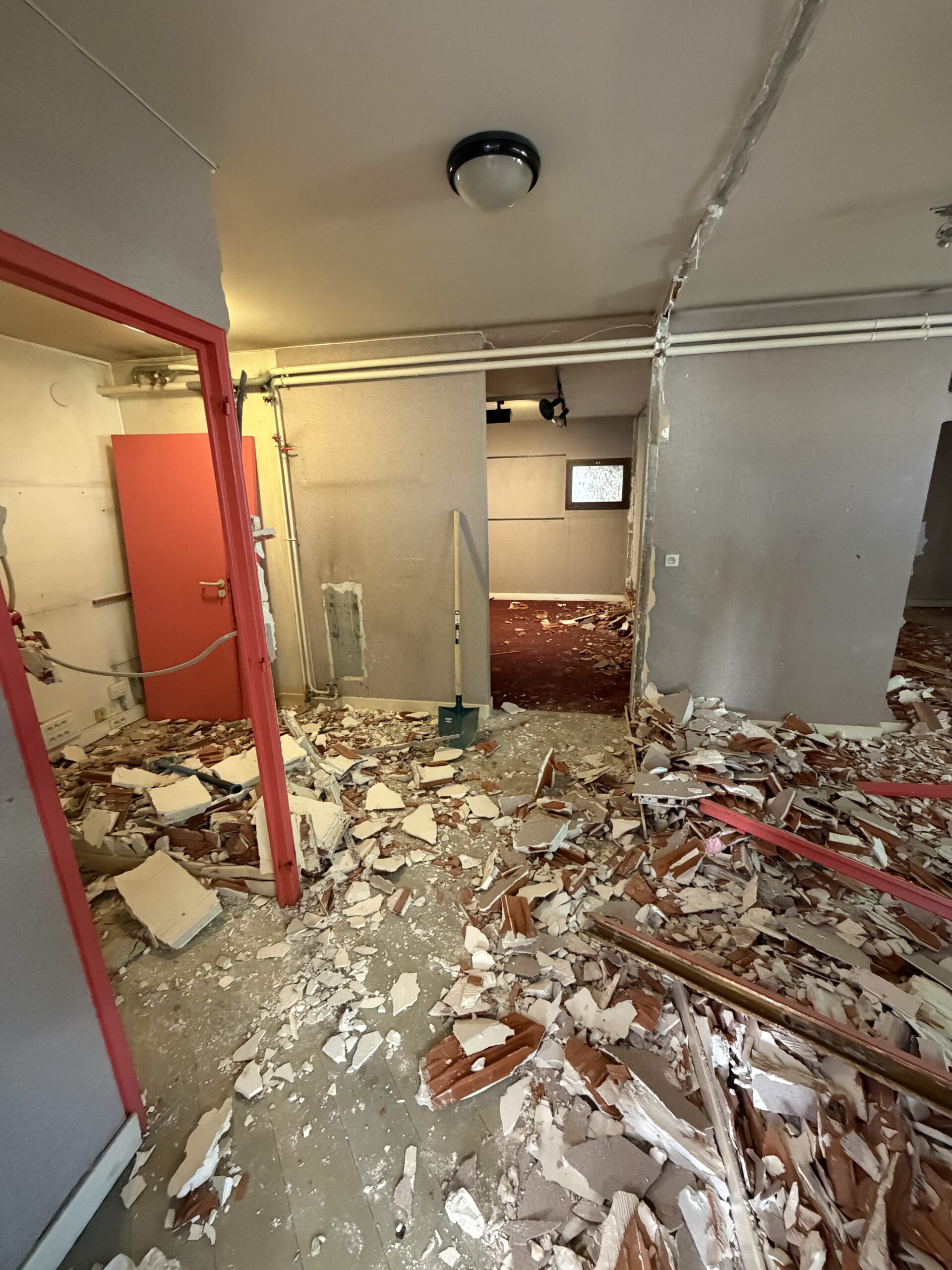 Cloisons salle musculation Ferney-Voltaire