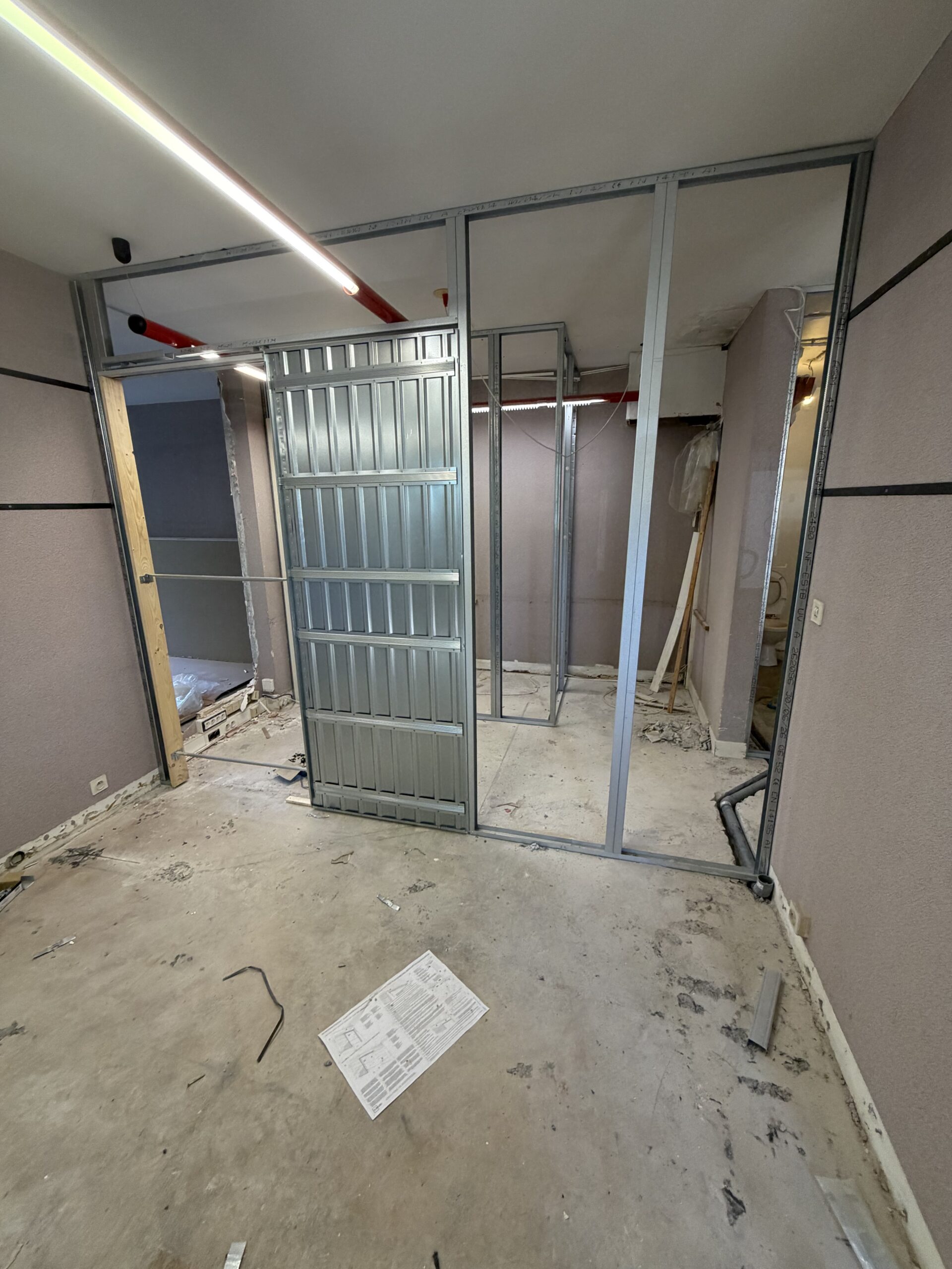 Résultat rénovation salle musculation Ferney-Voltaire